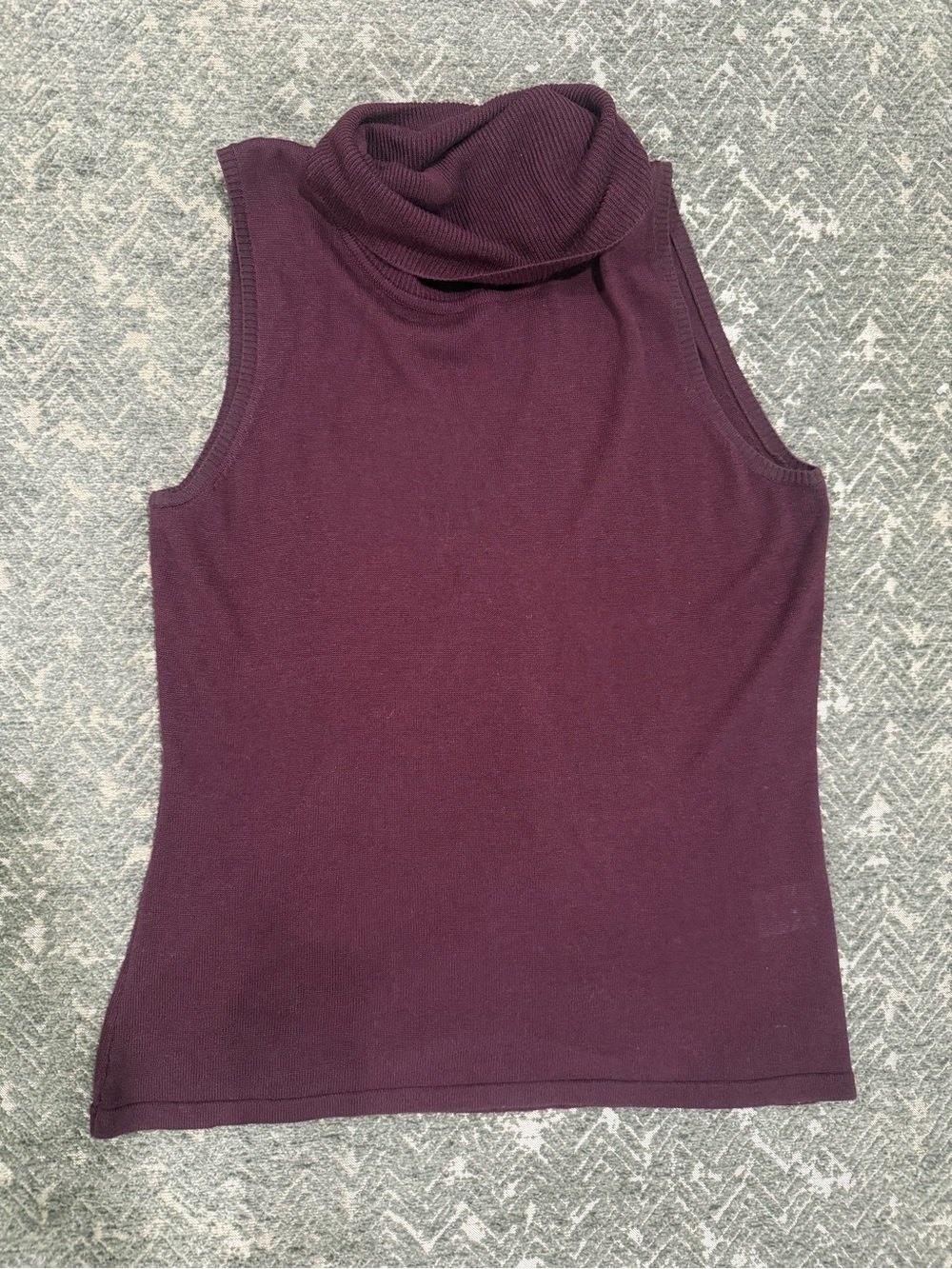 Silk blend Etcetera Turtle Neck tank (Size small)